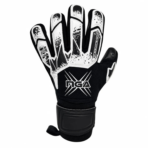 NGA X Goalkeeper Gloves, Black/White